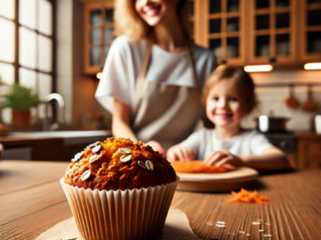 Recette de Muffins Carottes, Cannelle & Raisins Secs