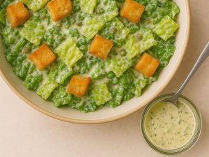 Vinaigrette pour salade César santé et protéinée