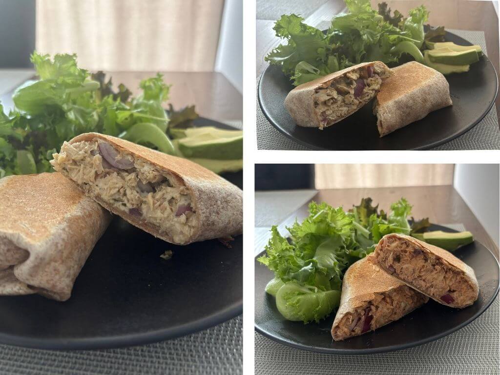 Panini protéiné express : 3 déclinaisons (poulet, thon ou saumon)