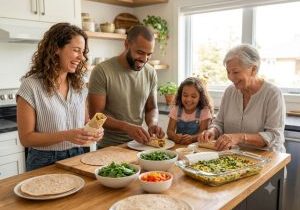 Burritos déjeuner à congeler La recette saine et rapide