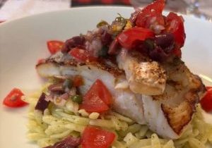 Recette de Morue sauce vierge à la Annik